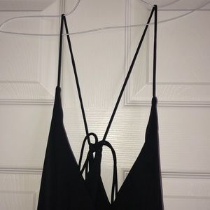 Open-Back V-Neck Formal Prom Dress